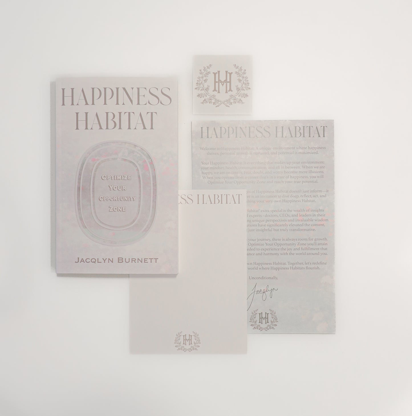 Happiness Habitat Signed Book